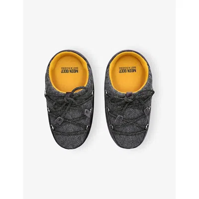 Moon Boot Womens Grey/dark  X Guest In Residence Evx Knit Mules Eur 35 / 2 Uk In Gray