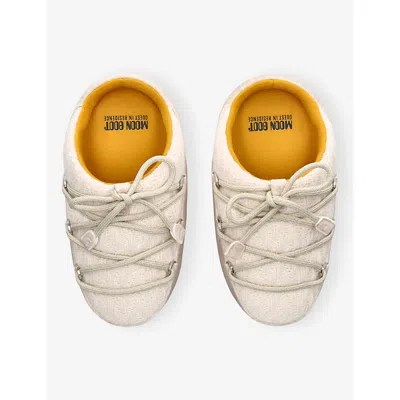 Moon Boot Womens White  X Guest In Residence Evx Knit Mules Eur 41 / 8 Uk In White