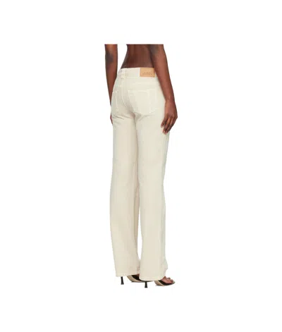 Isabel Marant Étoile Jaylis Five-pockets Jeans In White