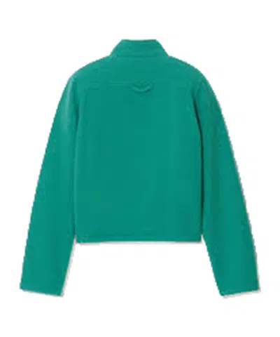 Rier Fleece Sweatshirt In Green