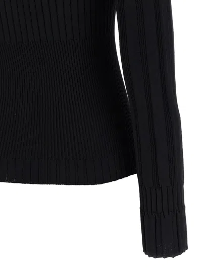 Balmain Buttoned Fitted Cardigan In Black