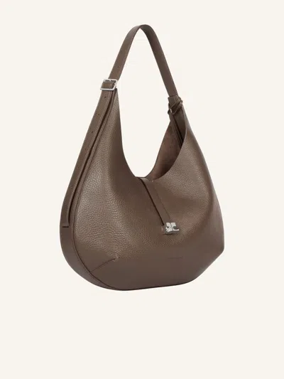 Courrèges Logo-buckle Shoulder Bag In Pattern