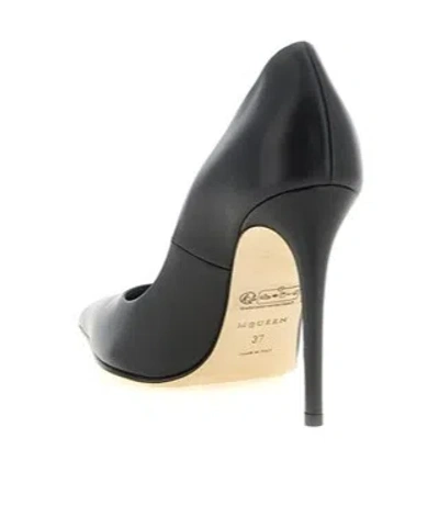 Alexander Mcqueen Pointed-toe High Heels In Black