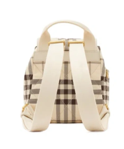 Burberry Mini Horseshoe Backpack In Multi