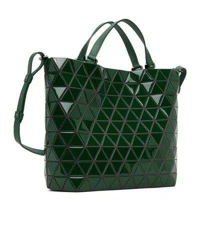 Bao Bao Issey Miyake Crystal Gloss Shoulder Bag In Green