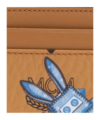 Mcm Pattern Card Holder In Multi