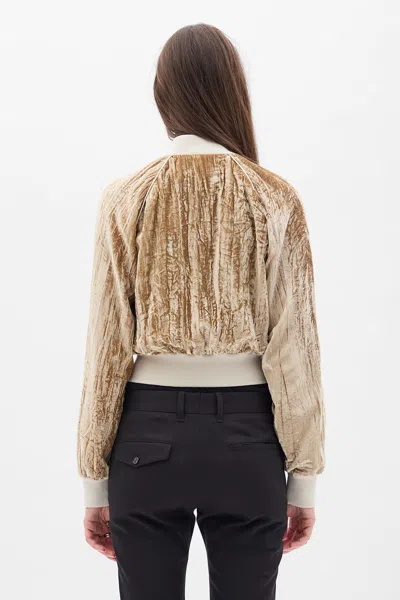 Ann Demeulemeester Arya Slim Fit Raglan Bomber In Multi