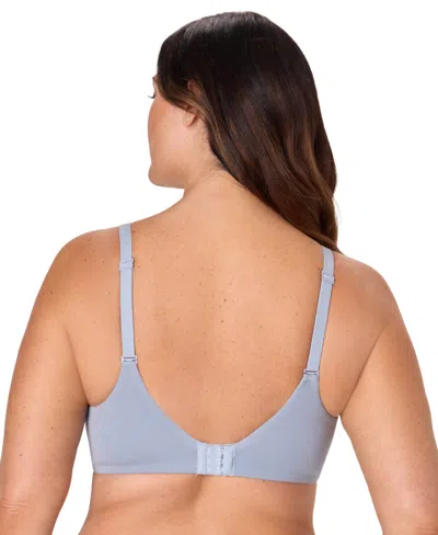Bali Plus Size Breathe Medium Underwire Full Coverage T-shirt Bra In Silver