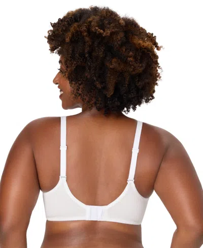 Bali Plus Size Breathe Medium Underwire Full Coverage T-shirt Bra In White