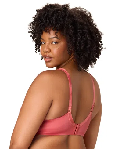 Playtex 18 Hour Ultimate Lift And Support Wireless Bra 4745 In Red