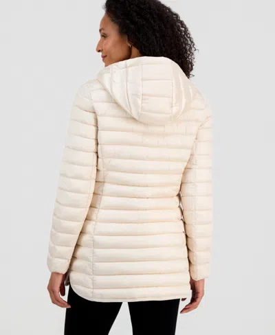 Michael Kors Packable Quilted Jacket In Neutral