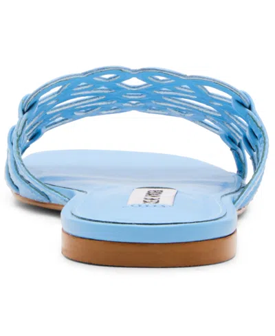 Steve Madden Women's Lotus Slide Square-toe Flat Sandals