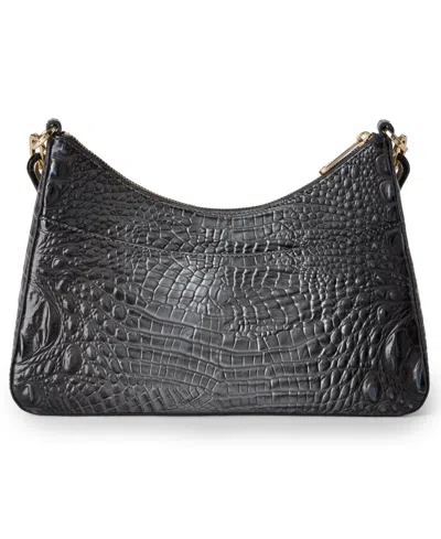 Brahmin Mod Esme Black Melbourne Medium Leather Shoulder In Black