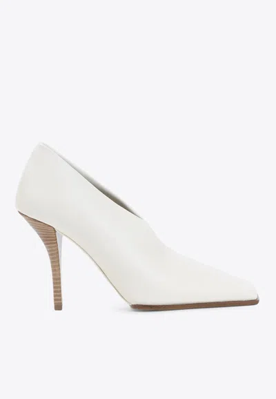 Alaïa Elegant 90mm Pumps In White