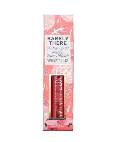 Winky Lux Barely There Tinted Lip Oil - Peach Whisper In Multi