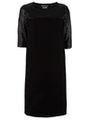 BOUTIQUE MOSCHINO sequin embellished panel dress,DRYCLEANONLY