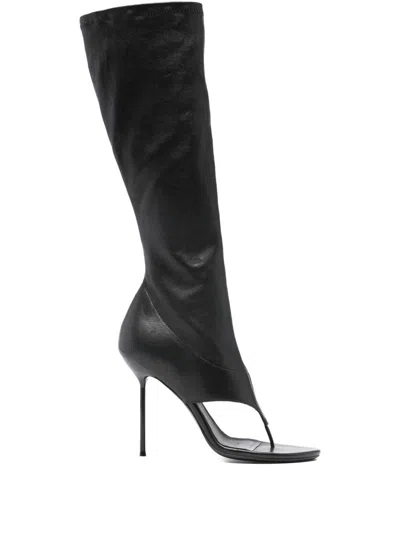 Paris Texas Lidia Stiletto-heel Boots In Black