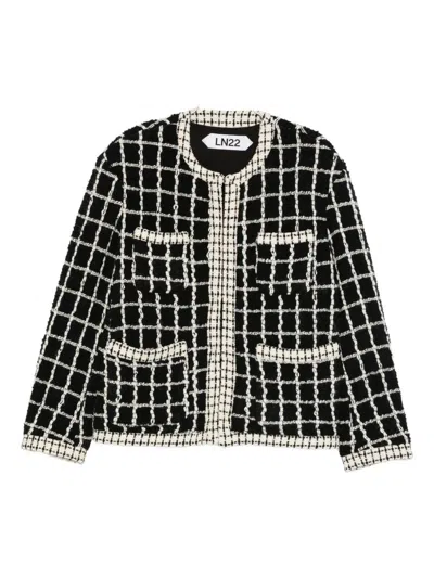 Ln22 Wool Jacket In Black