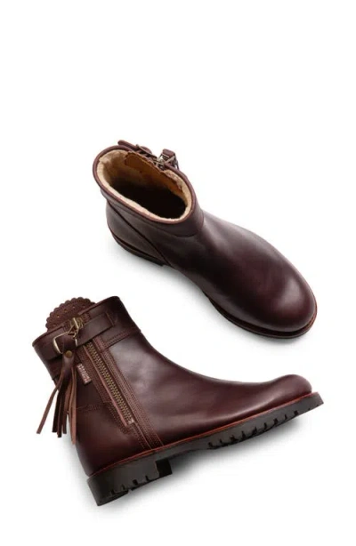 Penelope Chilvers Lea Tassel Bootie In Brown