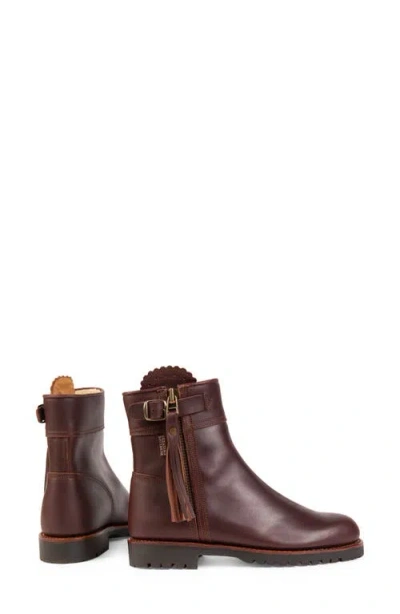 Penelope Chilvers Lea Tassel Bootie In Brown