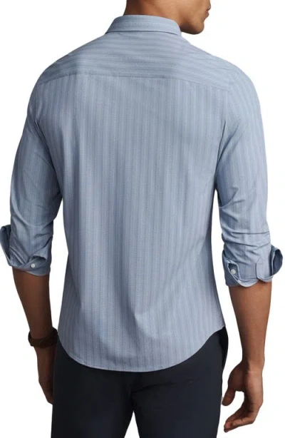 Rhone Commuter Slim Fit Button-up Shirt In Blue