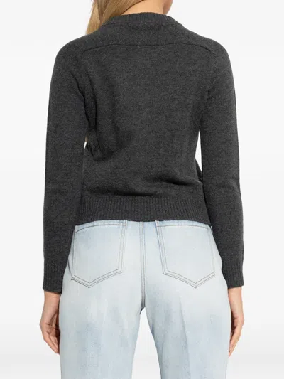 Rag & Bone Buttoned Cardigan In Gray