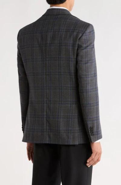 No Ordinary Joe By Ted Baker Jake Check Wool Sport Coat In Gray