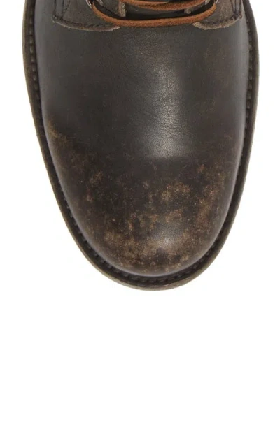 Frye Tyler Plain Toe Boot In Black