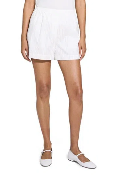 Theory Boxer Short In White