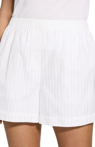 Theory Boxer Short In White
