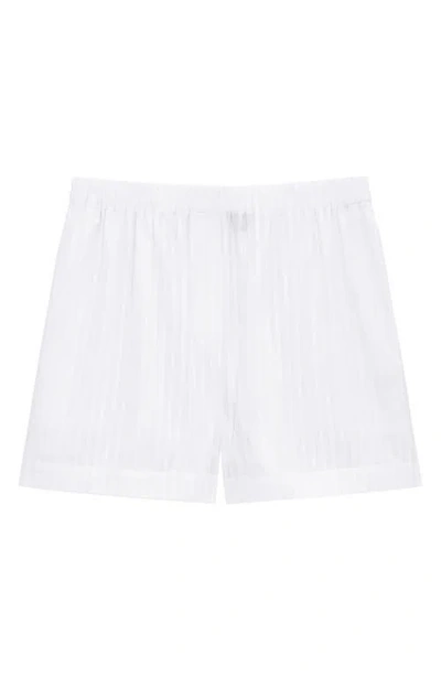 Theory Boxer Short In White
