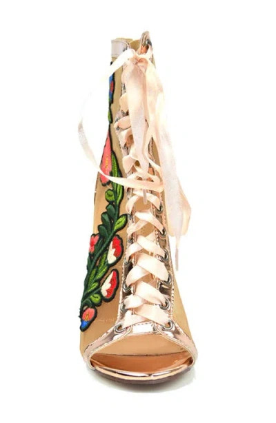 Chase & Chloe Chase And Chloe Rhode Lace-up Boot