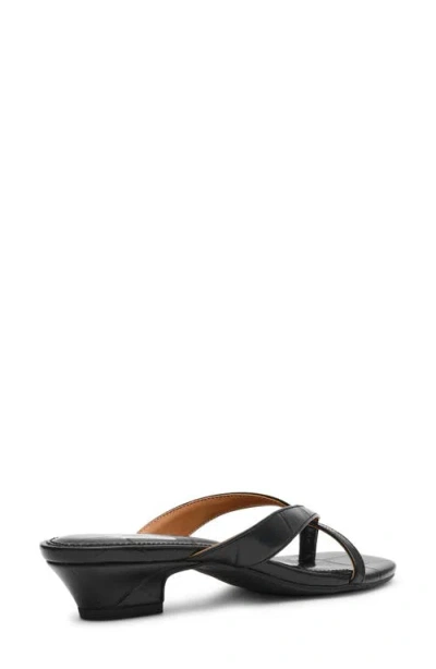 Dolce Vita Dv By  Bex Kitten Heel Sandal In Black