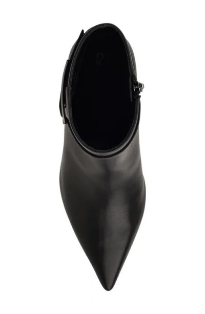 Calvin Klein Alenna Pointed Toe Bootie In Black