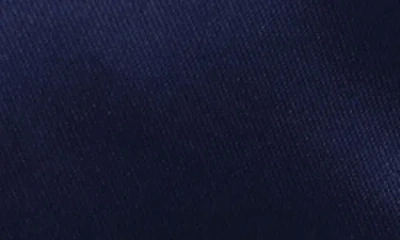 Dkny Solid Satin Tie In Blue