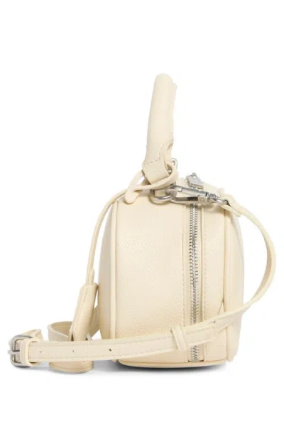 Bcbg Mini Top Handle Zip Crossbody Bag In Neutral