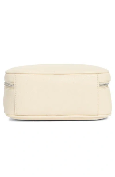 Bcbg Mini Top Handle Zip Crossbody Bag In Neutral