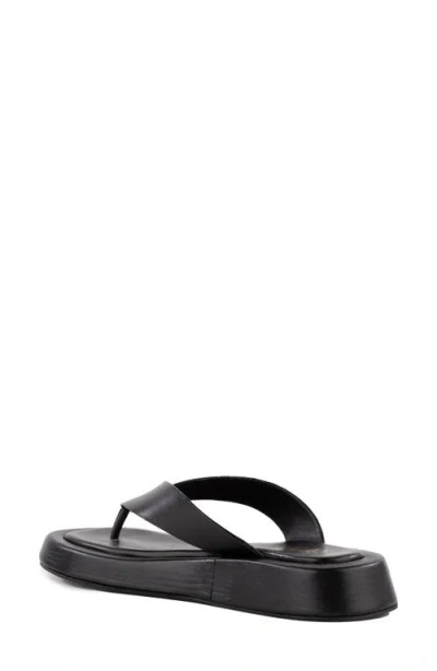 Seychelles Nautical Flip Flop Sandal In Black