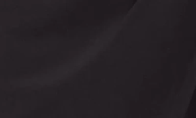 Maggy London Solid Long Sleeve Wrap Dress In Black