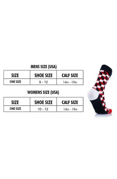 Extreme Fit 6-pack Ankle Length Compression Socks In Multi