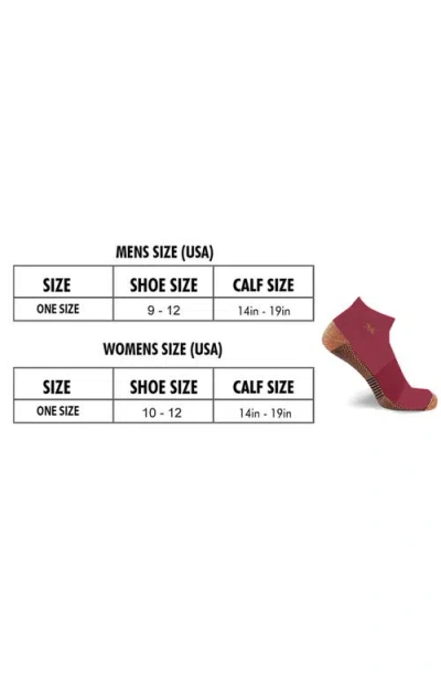 Extreme Fit 3-pack Copper Infused Ankle Length Compression Socks