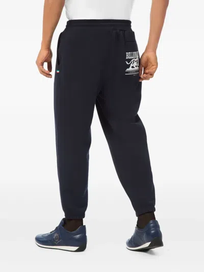 Billionaire Logo-pocket Joggers In Blue