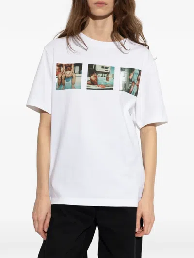 Dsquared2 Graphic-print T-shirt In White