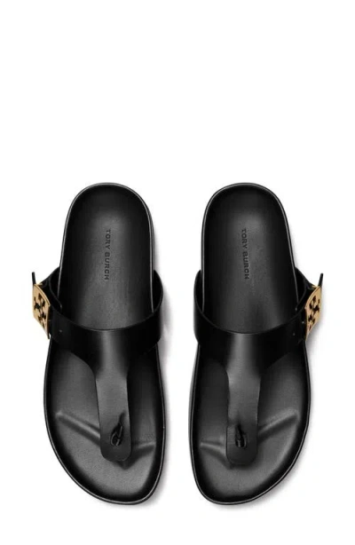 Tory Burch Mellow T-strap Sandal In Black