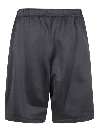 Essentials Drawstring Track Shorts In Black