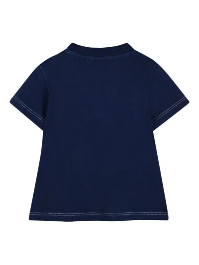 Kenzo Logo-print T-shirt In Blue