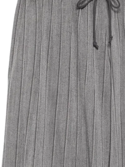 Y's Striped Trousers In Multi