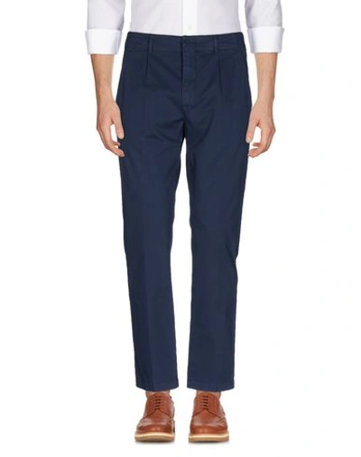 Dondup Trousers In Slate Blue
