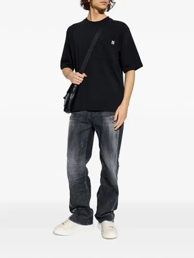 Dsquared2 Faded-effect Trousers In Gray