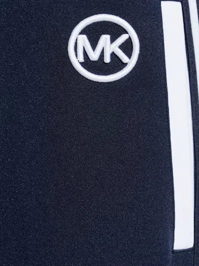 Michael Michael Kors Tracksuit Pants With Logo In Blue